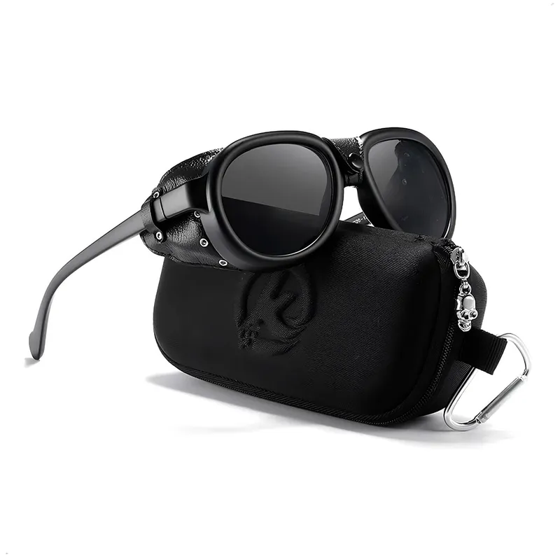 GENERICO - Lente De Sol Kdeam Steampunk Proteccion Uv 400 Polarizado