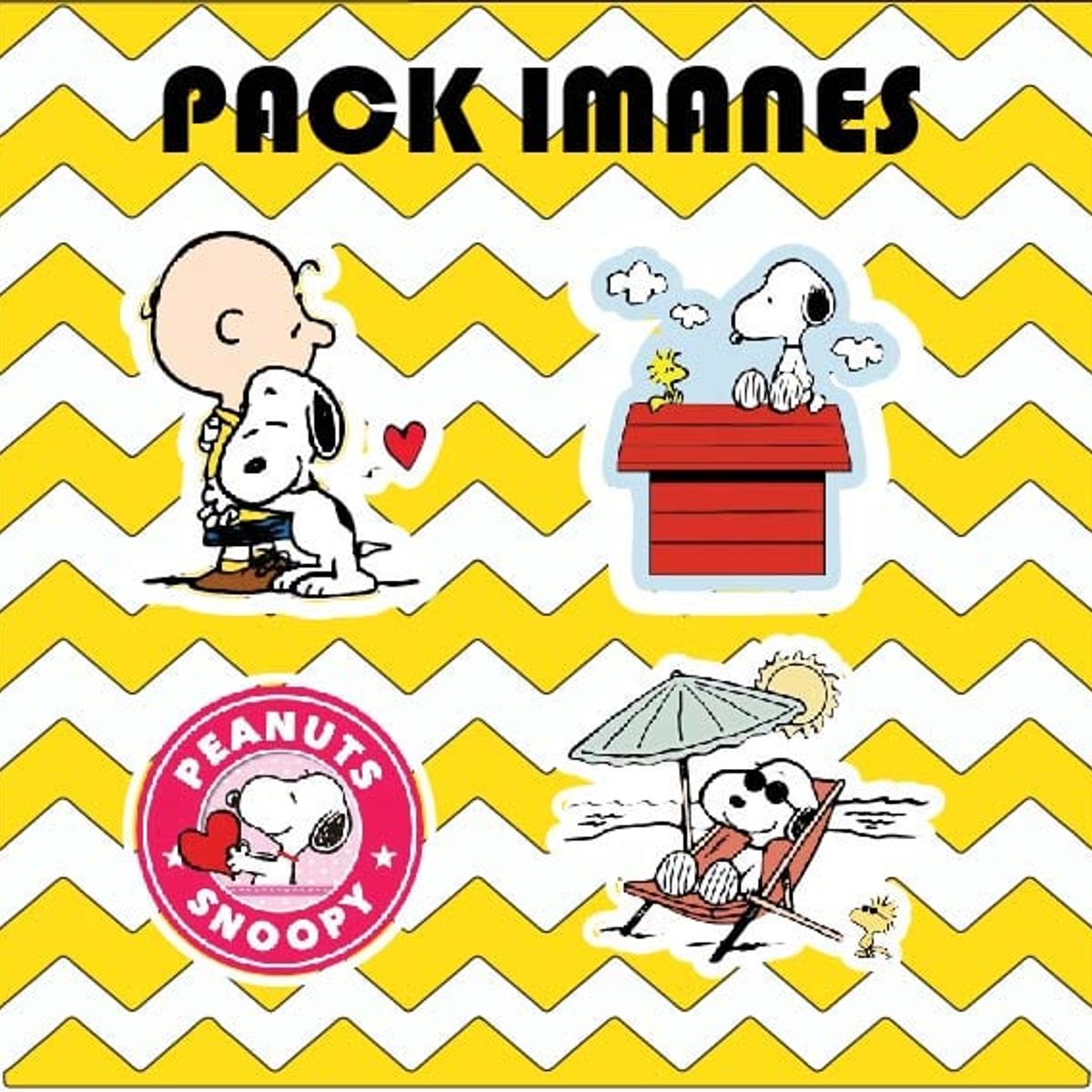GENERICO - Imanes Decorativos Snoopy