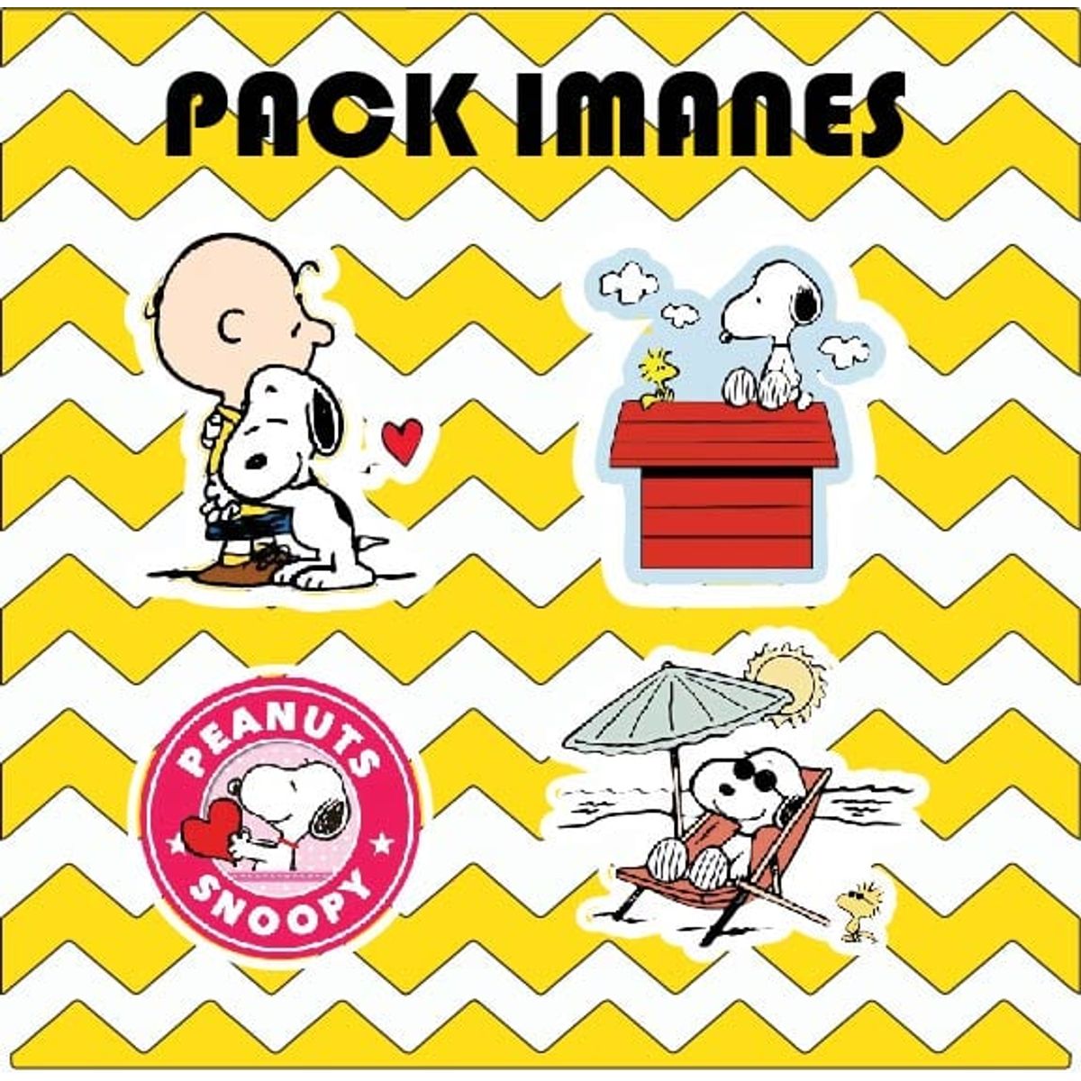 GENERICO - Imanes Decorativos Snoopy