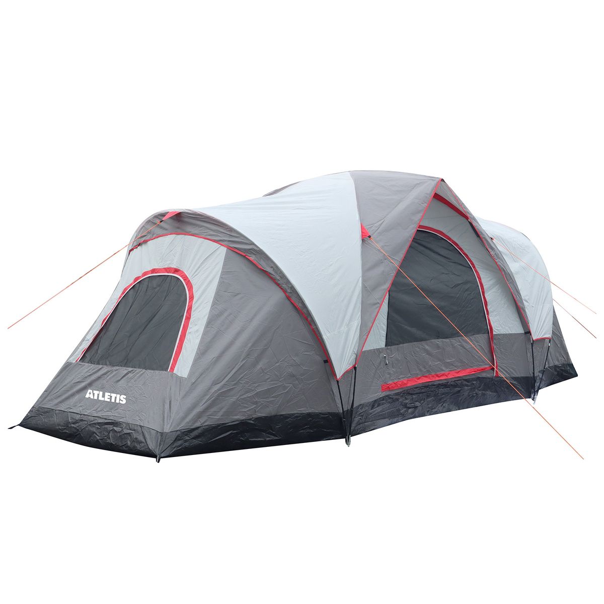 ATLETIS - Carpa 8 Personas Camping Outdoor Gris