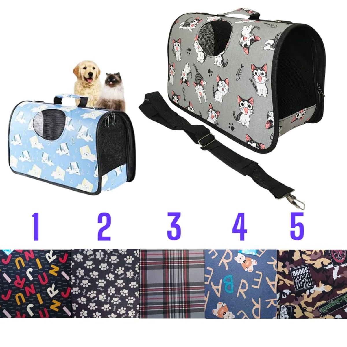 OEM - Mochila Transportadora Para Perro Y Gato Portátil Plegable