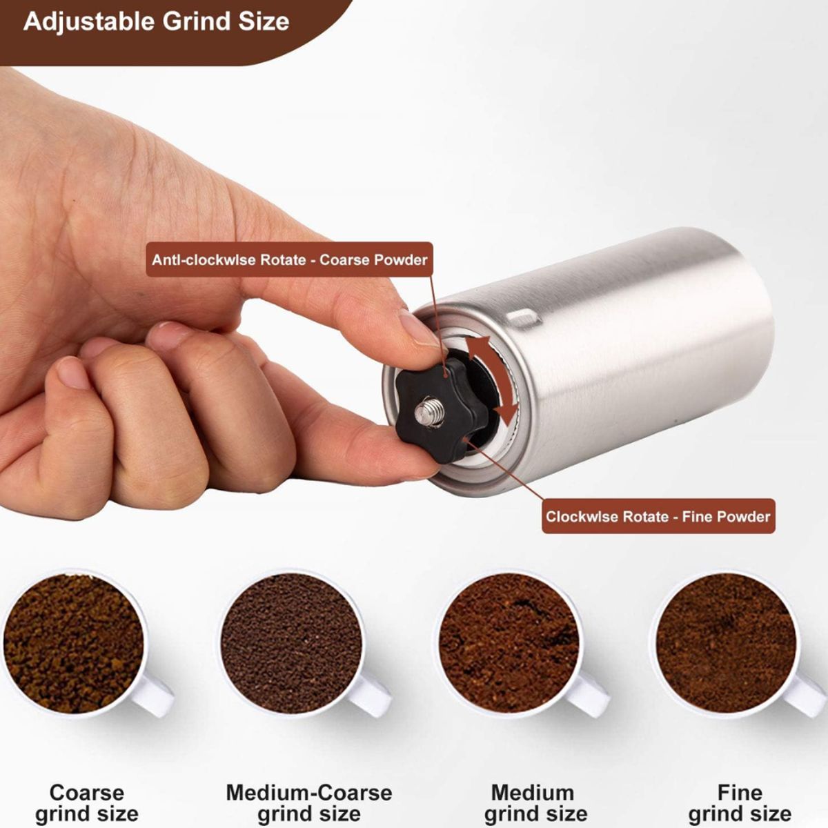 GENERICO - Moledor  portátil de café