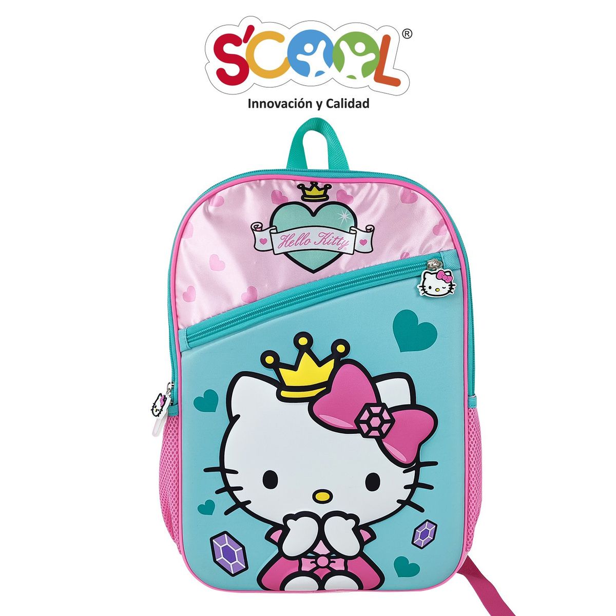 SCOOL - Set HELLO KITTY Mochila-Lonchera-Cartuchera marca Scool