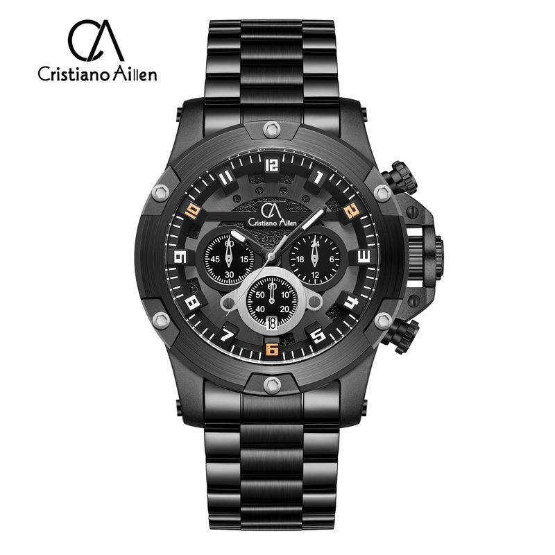 Reloj Cristiano Aillen 9838 Elegante Negro CRI-17 GENERICO