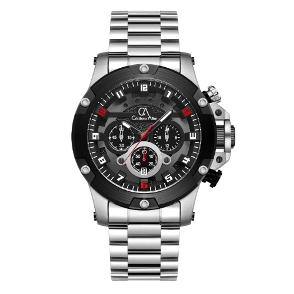 GENERICO - Reloj Cristiano Aillen 9838 Elegante Plateado - CRI-19