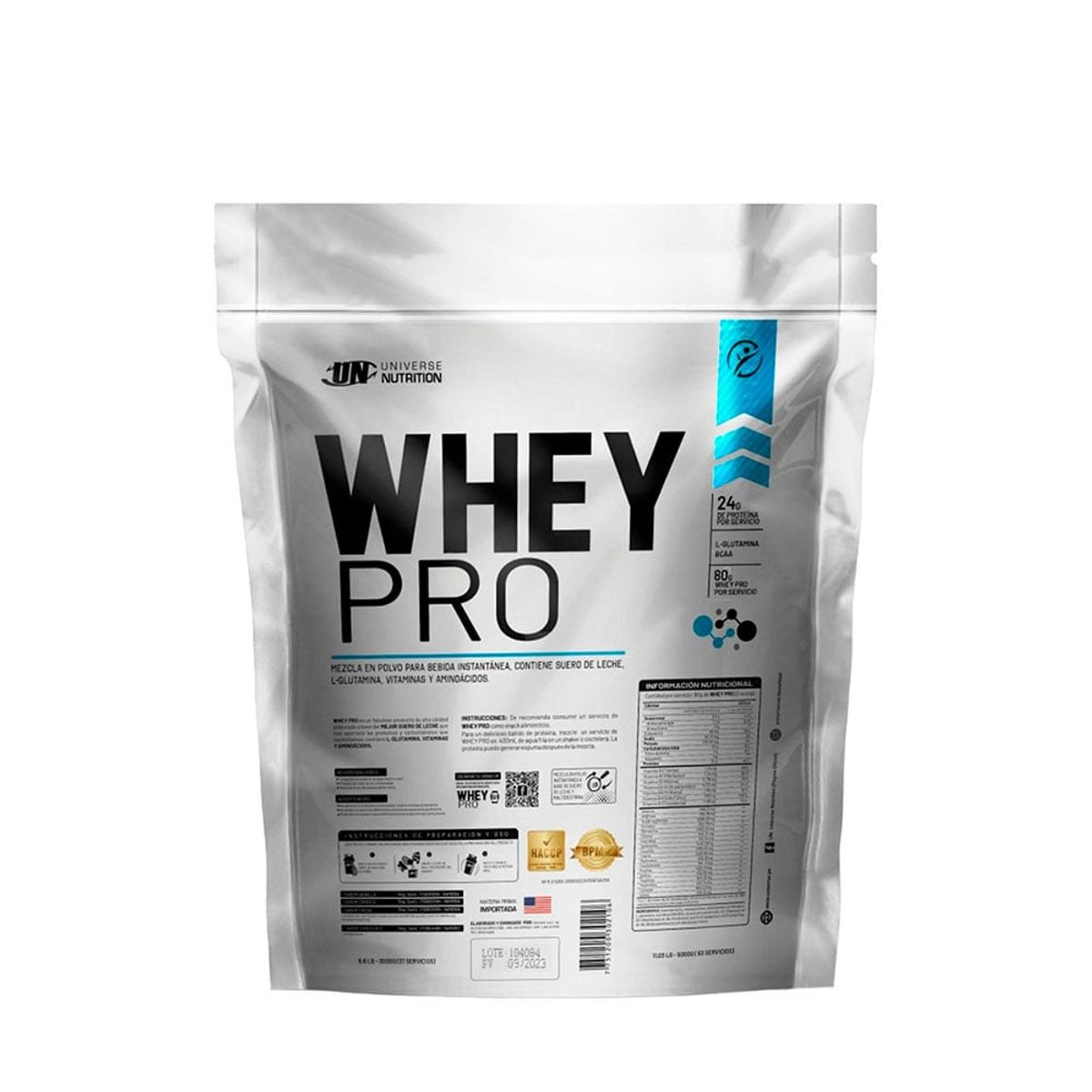 UNIVERSE NUTRITION - Whey Pro 3 kg Chocolate+Toalla