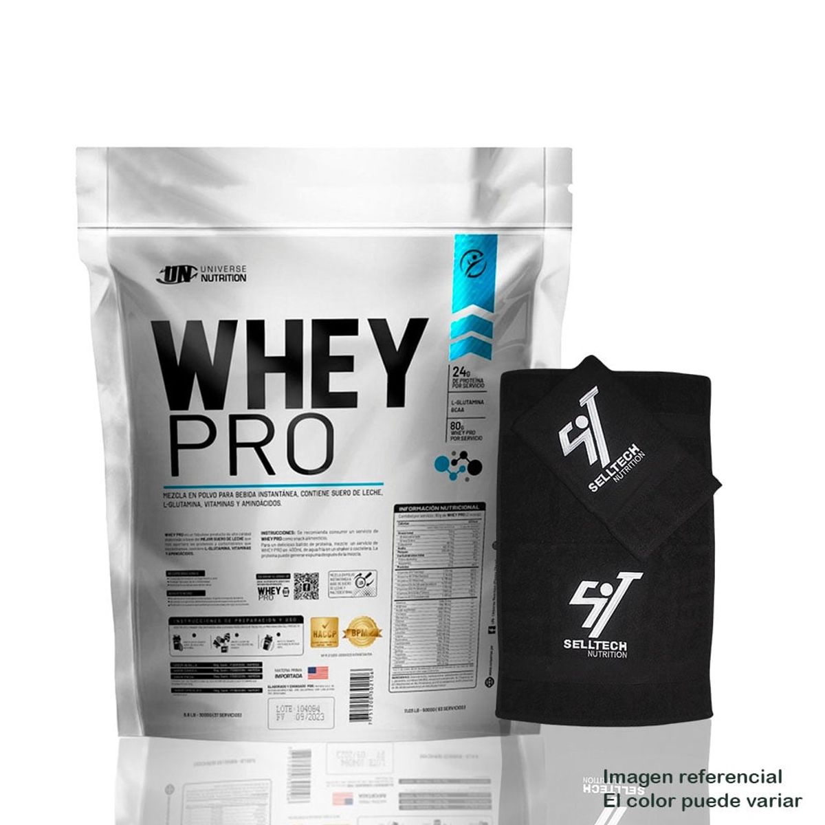 UNIVERSE NUTRITION - Whey Pro 3 kg Cookies+Toalla