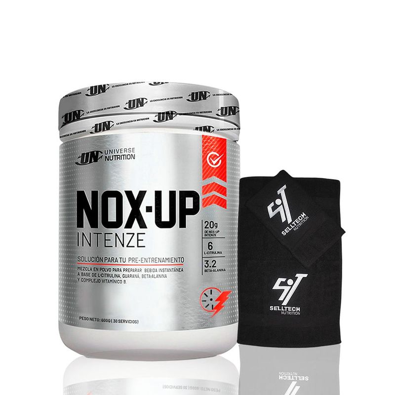 UNIVERSE NUTRITION - Pre - Entreno Universe Nutrition Nox-Up Intenze 600gr Uva+Toalla