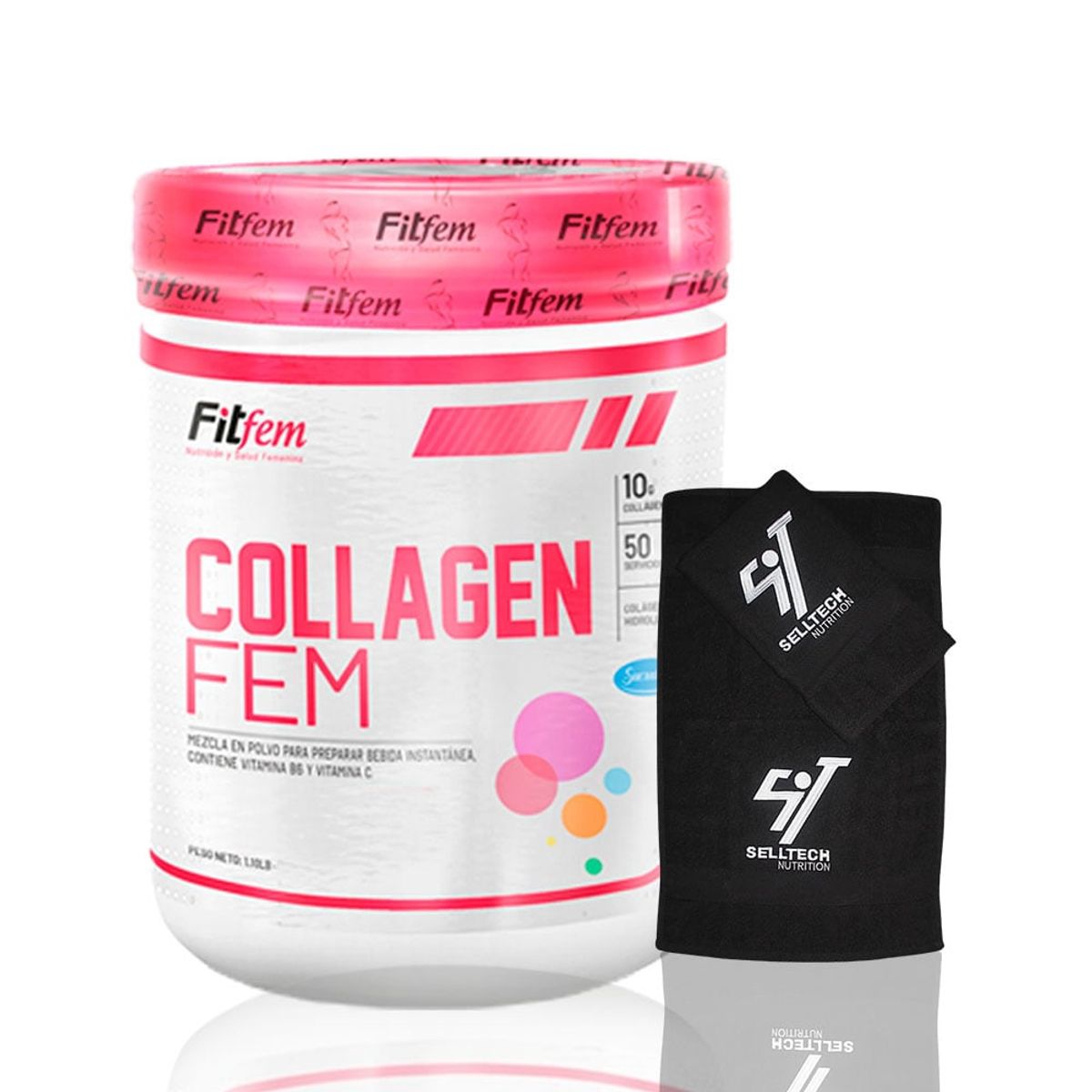 FITFEM - Proteína Fem Pro 3kg Vainilla + Toalla