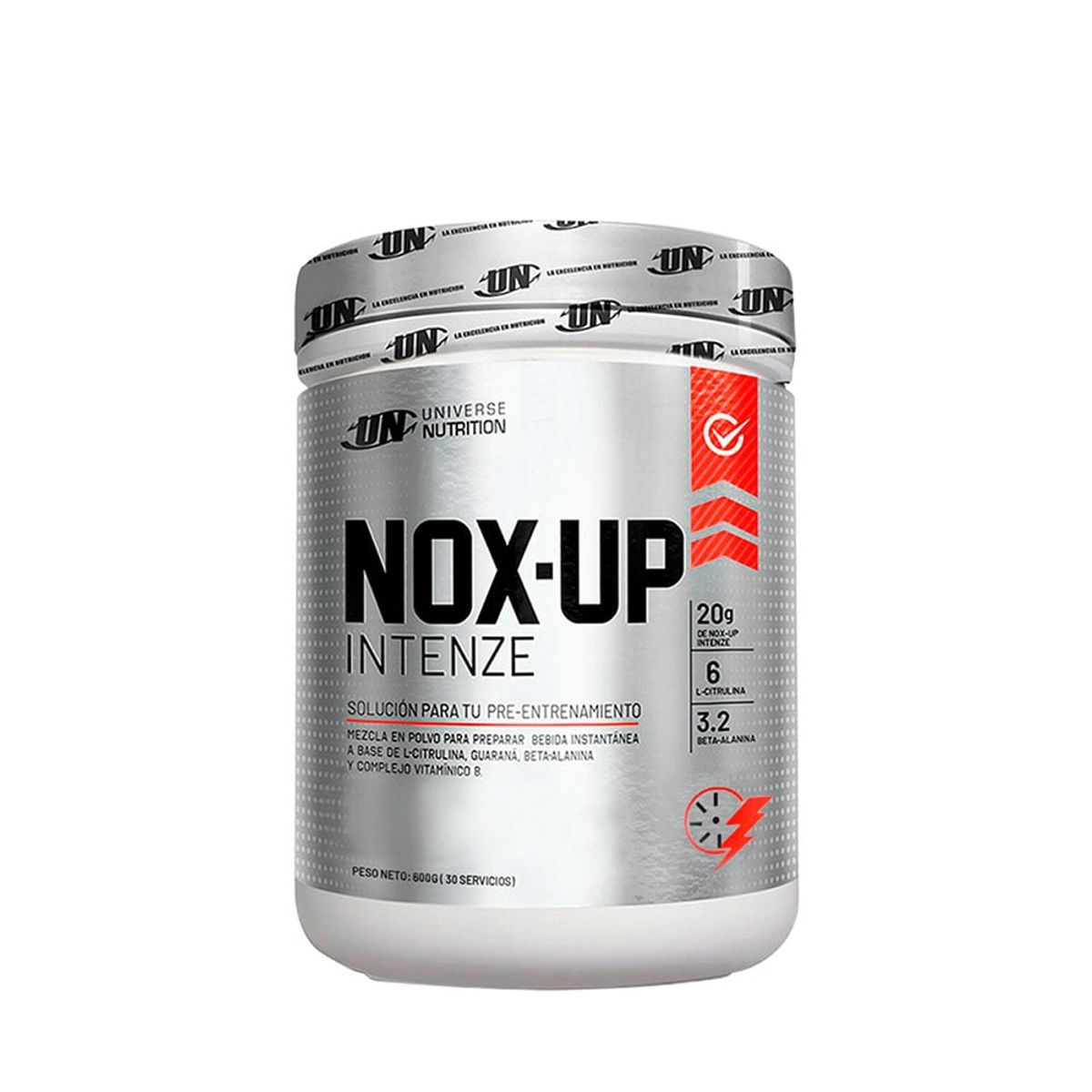 UNIVERSE NUTRITION - Pre - Entreno Universe Nutrition Nox-Up Intenze 600gr Citrus Punch+Toalla