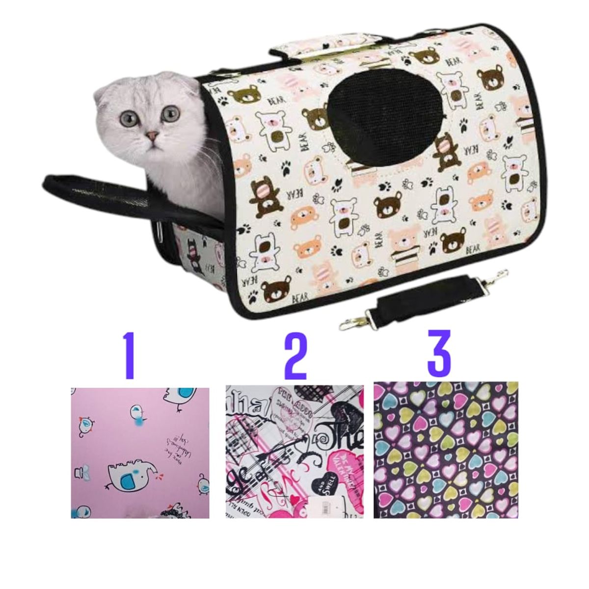 OEM - Mochila Transportadora Para Perro Y Gato Portátil Plegable