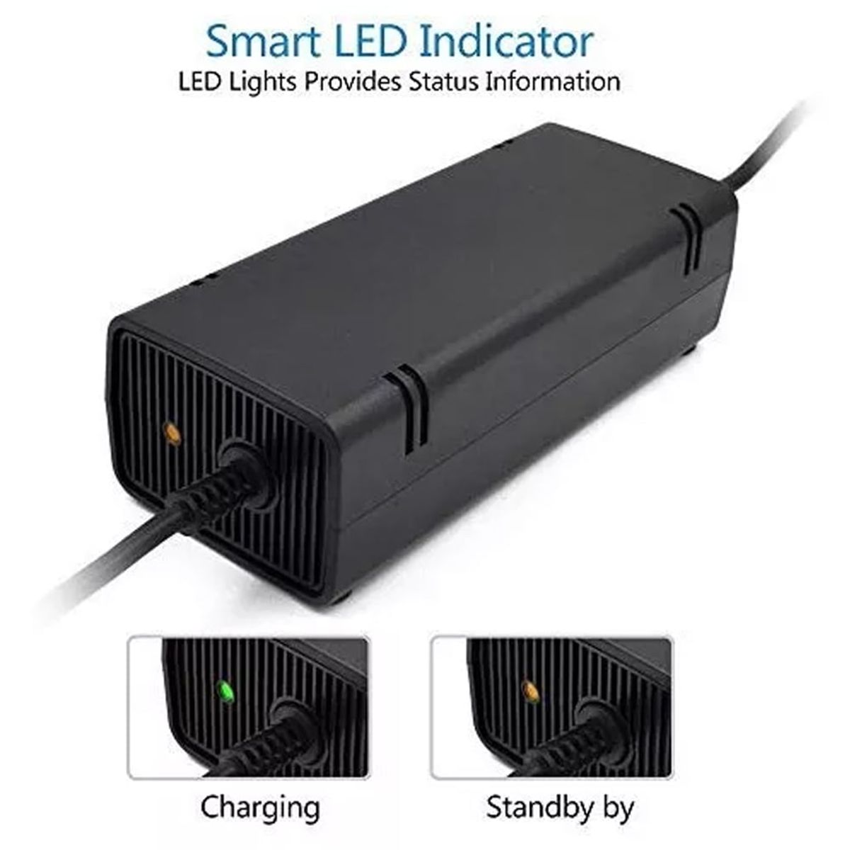 GENERICO - Fuente alimentación XBOX 360 slim 220V adaptador corriente