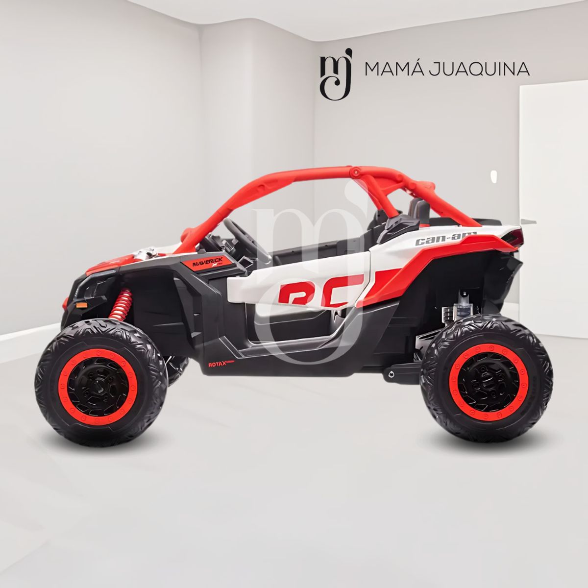 CONFORT - Carro a Batería 4x4 «CAN-AM VELOUIX» Licenciado Red