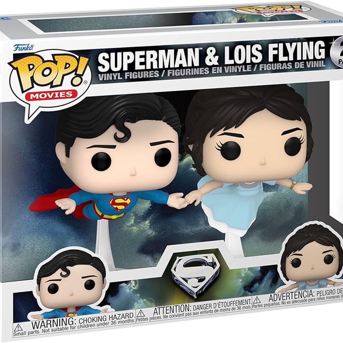 FUNKO - SUPERMAN Y LOIS LANE VOLANDO 2 PACK EXCLUSIVO