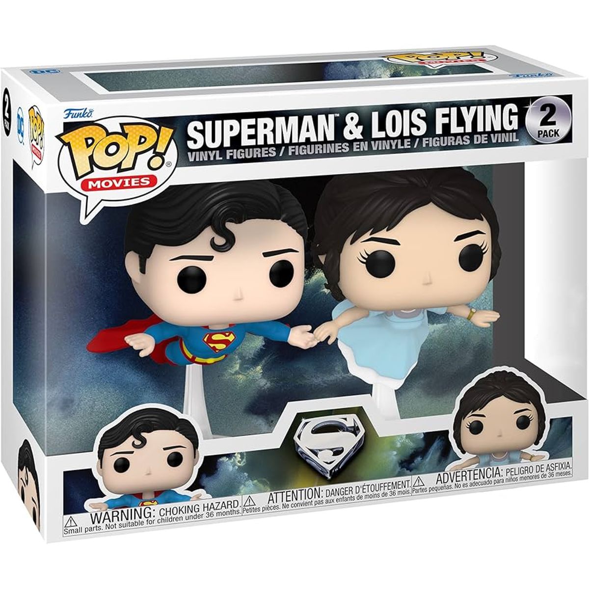 FUNKO - SUPERMAN Y LOIS LANE VOLANDO 2 PACK EXCLUSIVO