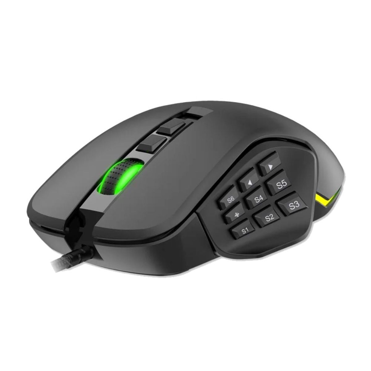 ANTRYX - MOUSE GAMING ANTRYX CHROME XTREME STORM XCALIBUR 16,400 DPI RGB