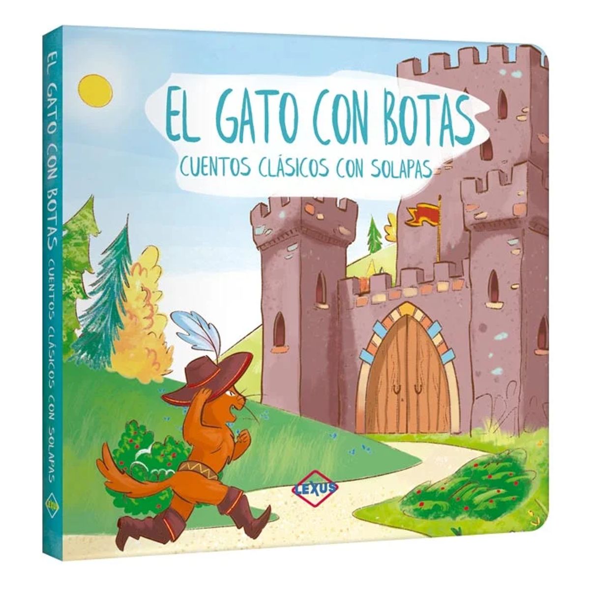 LEXUS - Libro Infantil El Gato con Botas con Solapas