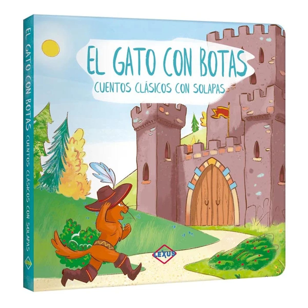 LEXUS - Libro Infantil El Gato con Botas con Solapas