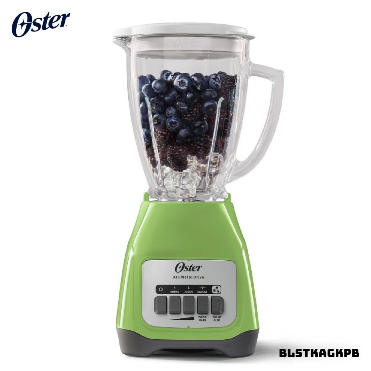 OSTER - LICUADORA OSTER 2 VELOCIDADES 800W KIWI - BLSTKAGKPB + PLANCHA OSTER