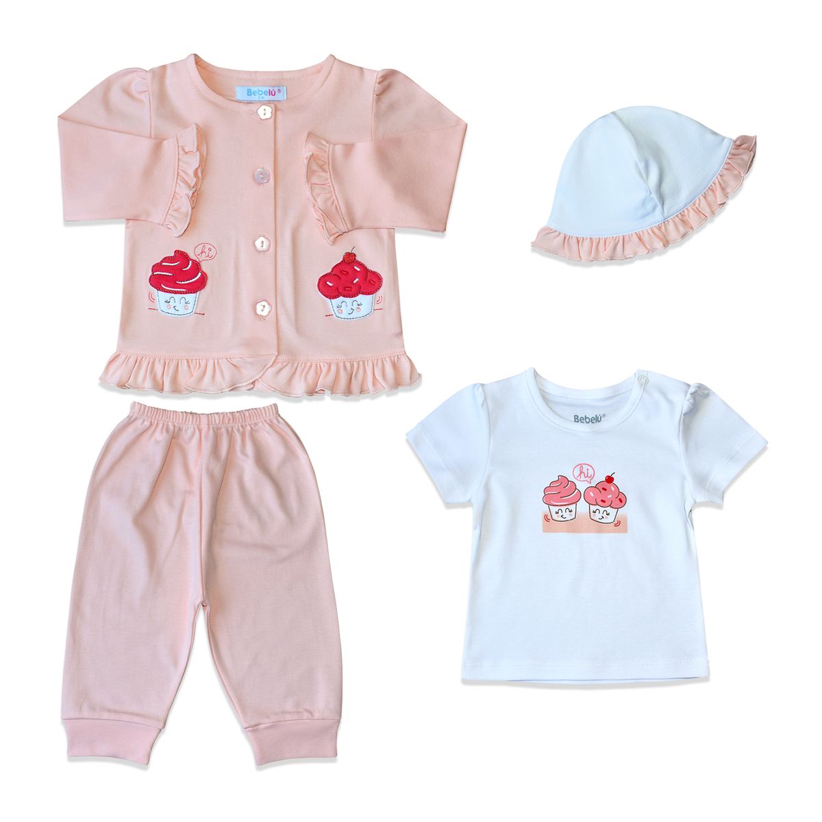 BEBELU - Ajuar Pima Isabella Para Niña Bebelú