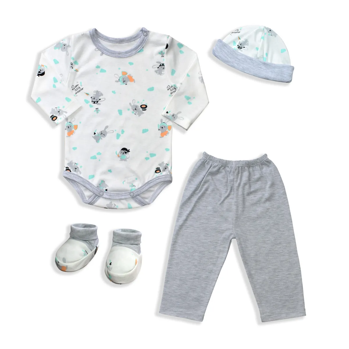 BEBELU - Ajuar Polialgodón Miguel Para Niño Bebelú