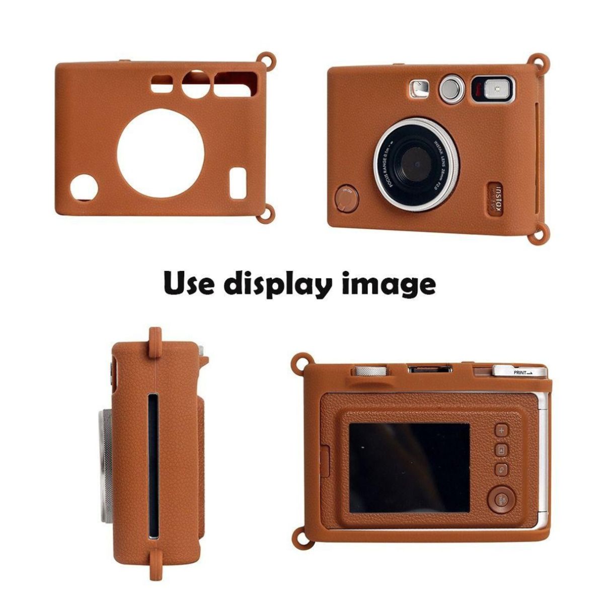 GENERICO - PROTECTOR DE SILICONA PARA CÁMARA INSTAX MINI EVO