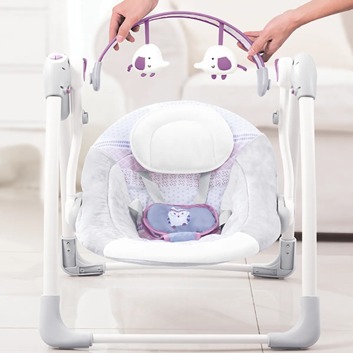 BABYKISS - MECEDORA ELECTRICA PORTATIL MUSICAL MASTELA