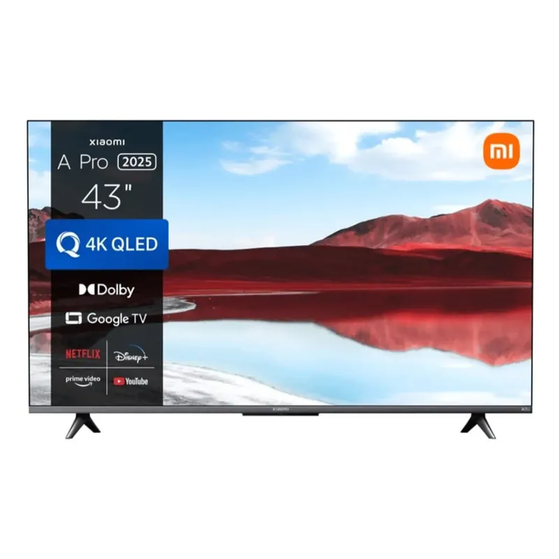 XIAOMI - TELEVISOR XIAOMI 43' QLED SMART UHD 4K A PRO 2025