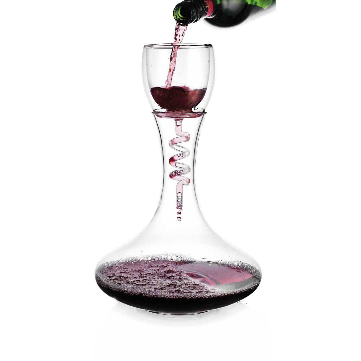 HOME ESSENTIALS - Decantador aireador de vino Attache 2L