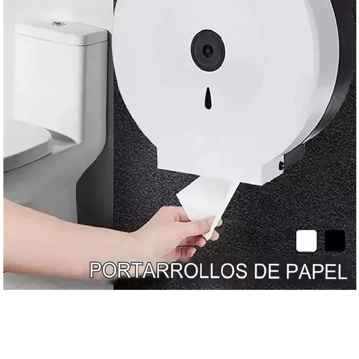 GENERICO - DISPENSADOR DE PAPEL HIGIENICO JUMBO-GRANDE