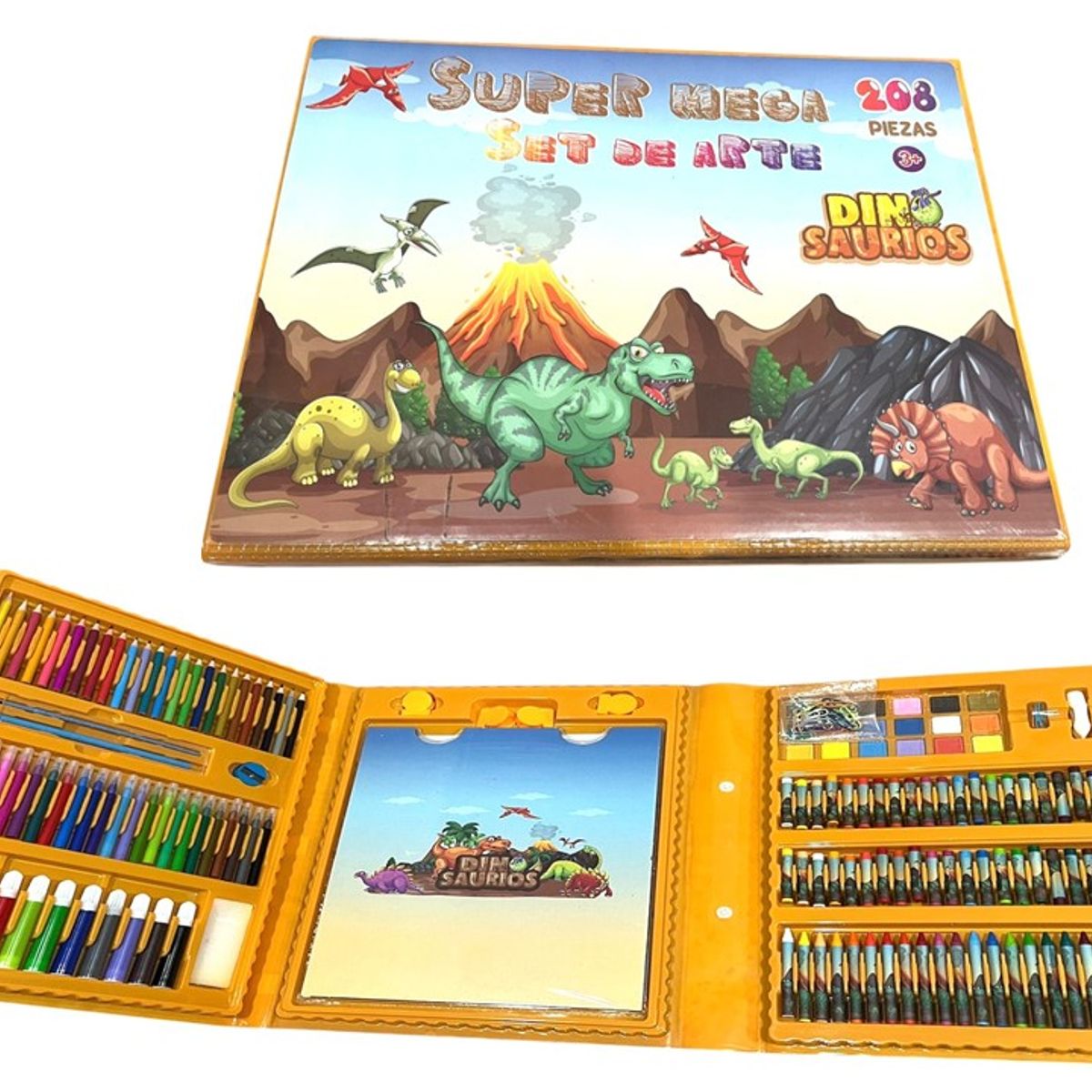 GENERICO - Mega Set de Arte de 208 piezas