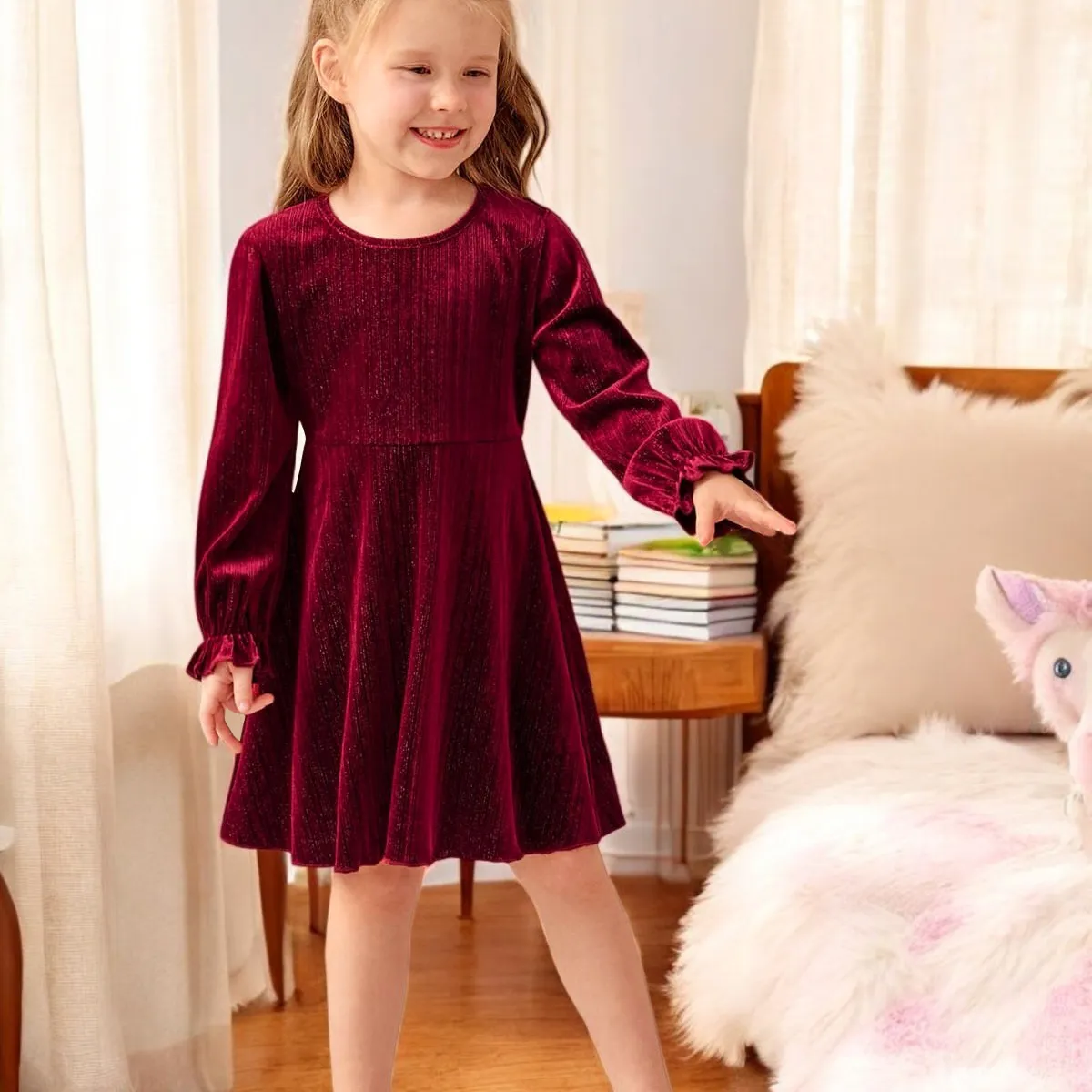 GENERICO - Vestido de Rojo Bondi