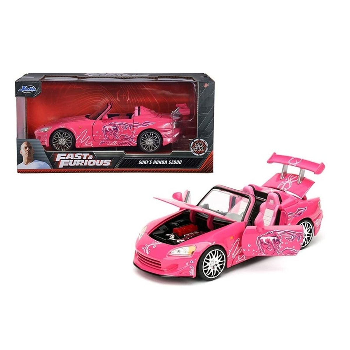JADA TOYS - HONDA S2000 SUKI RAPIDOS Y FURIOSOS ESCALA 1: 24 METAL