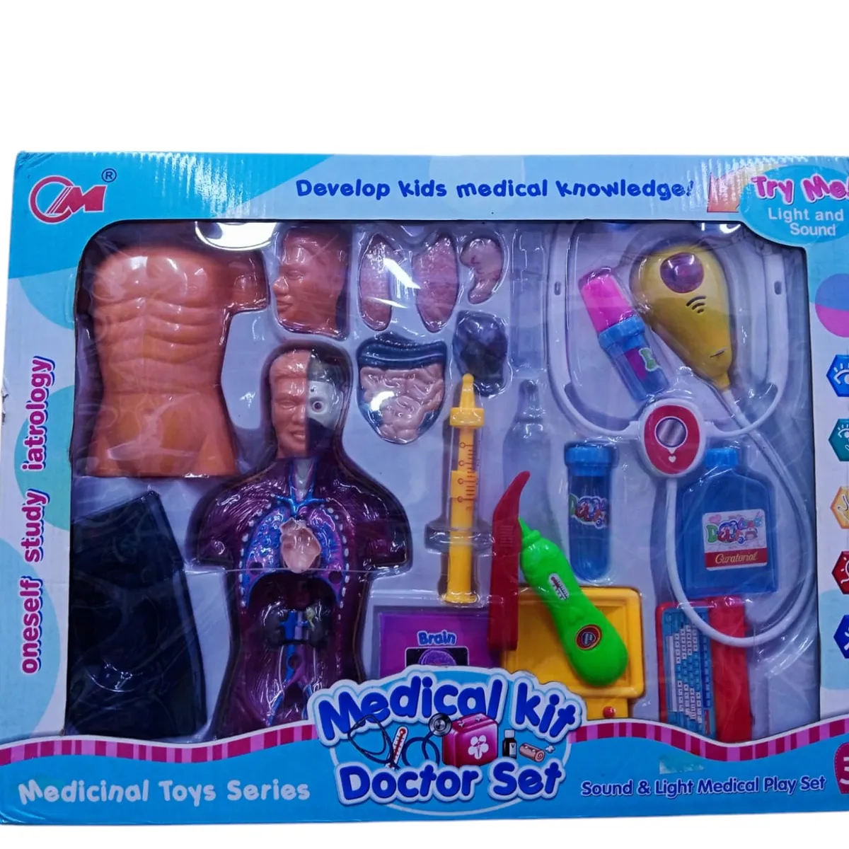 GENERICO - MEDICAL KIT DOCTOR SET CON CUERPO ARMABLE