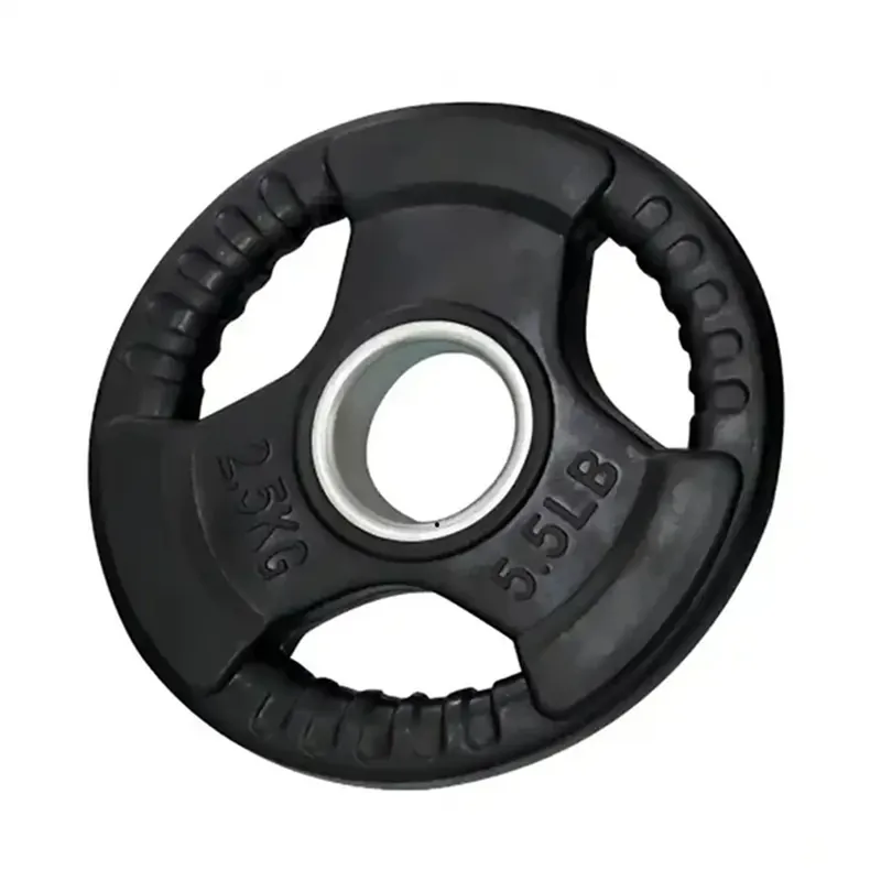 PROIRON - Par de Discos Olímpicos de Caucho Tri Agarre 2.5 Kg