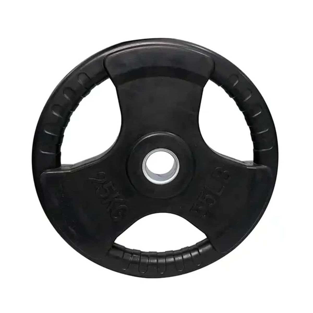 PROIRON - Par de Discos Olímpicos de Caucho Tri Agarre 25 Kg