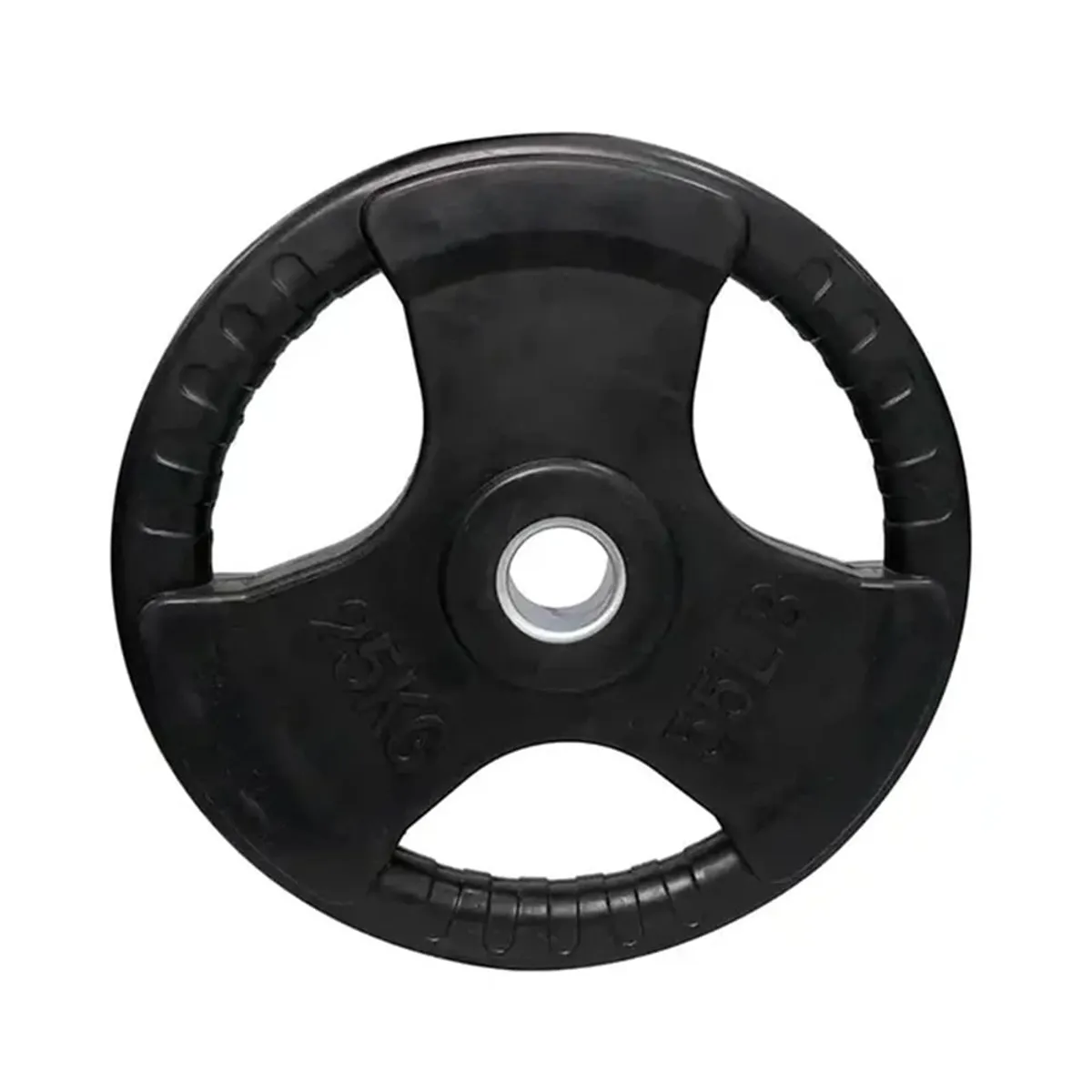 PROIRON - Par de Discos Olímpicos de Caucho Tri Agarre 25 Kg