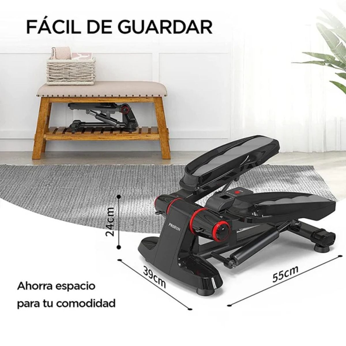 PROIRON - Escaladora Stepper Portátil Digital