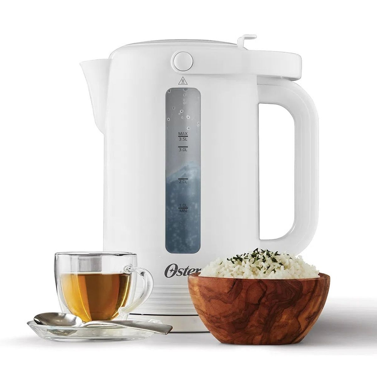 OSTER - Hervidor Oster de 35L Eléctrico BVSTKT35W Blanco