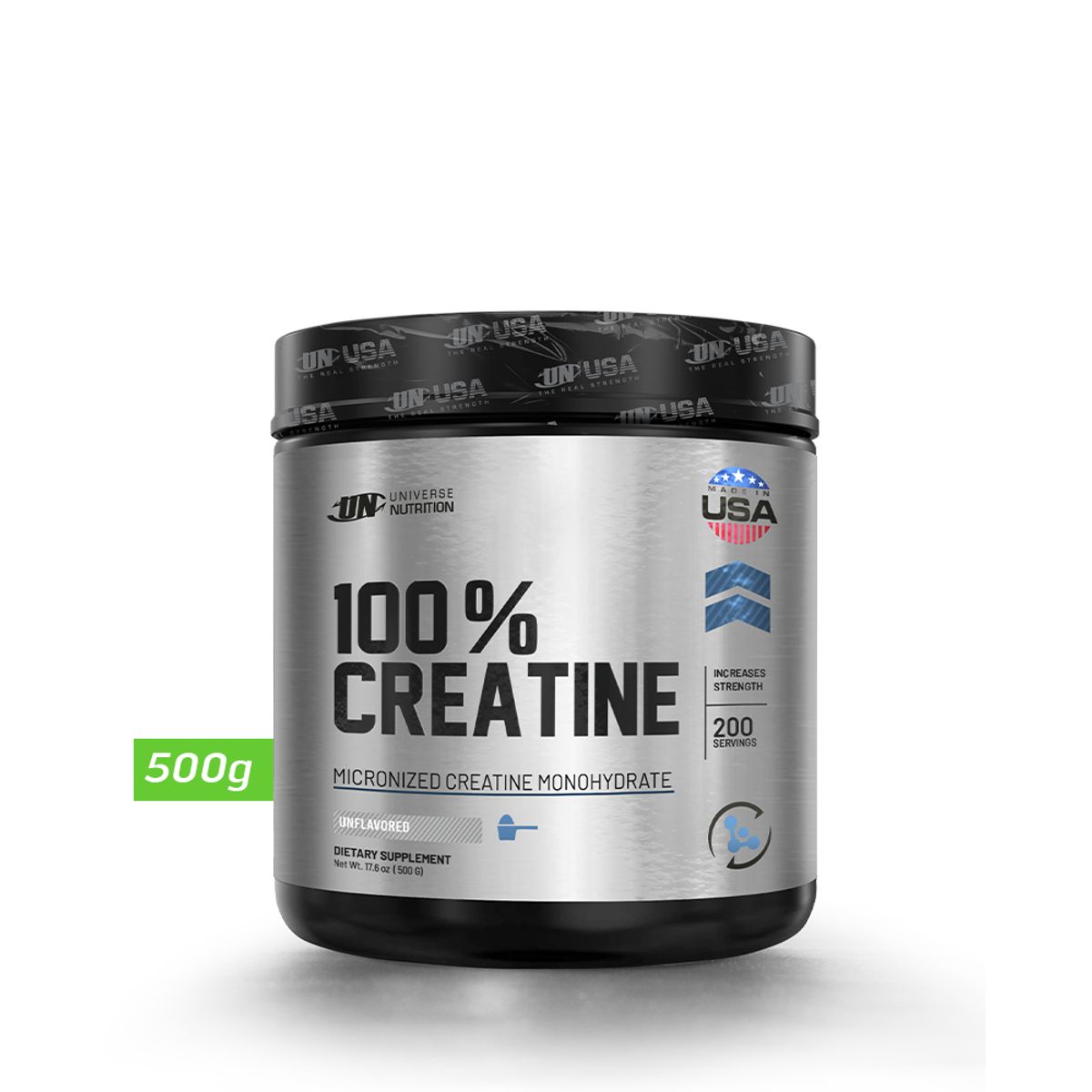 UNIVERSE NUTRITION - 100 % CREATINA MONOHIDRATADA 500 GR UN