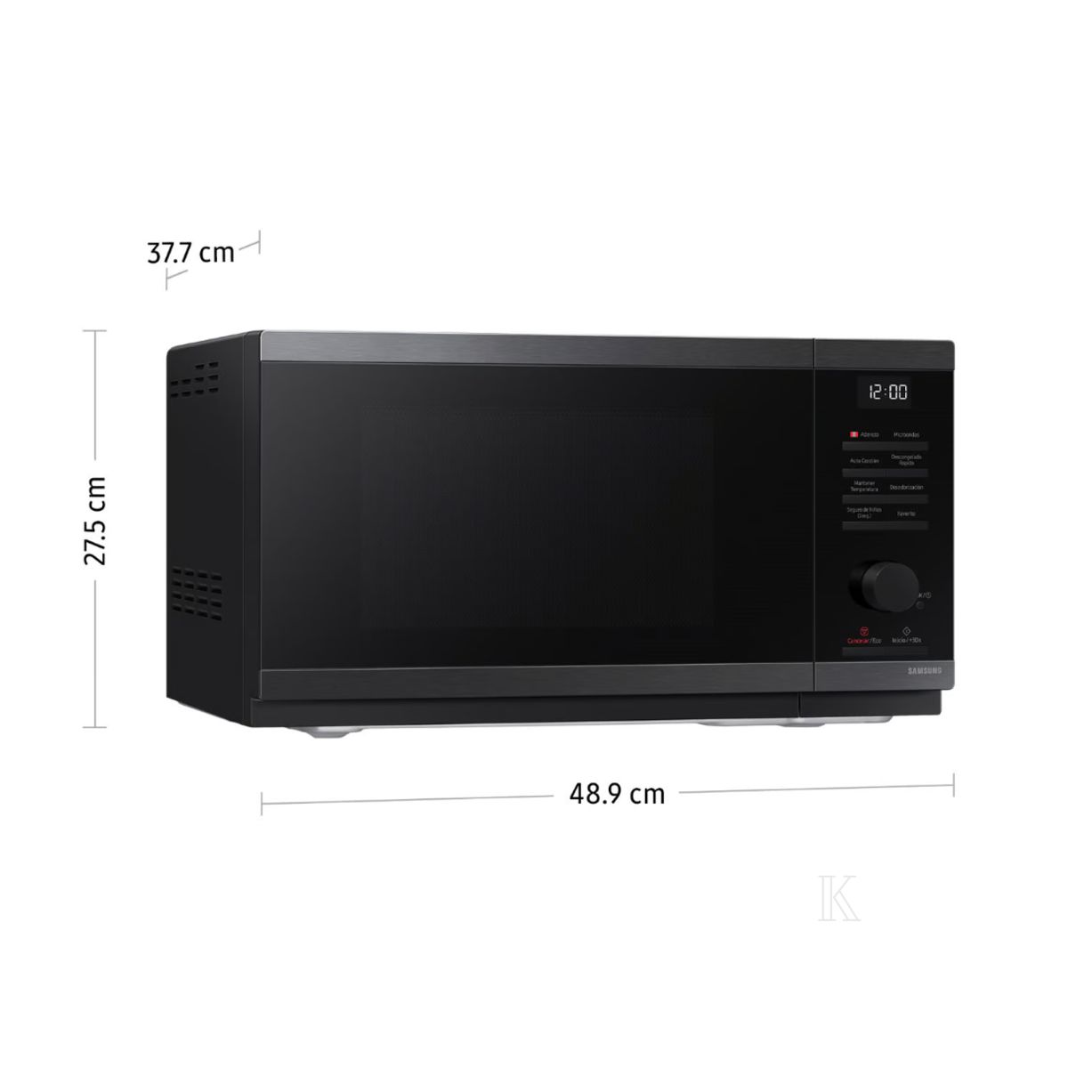 SAMSUNG - HORNO MICROONDA SAMSUNG 23L MODELO MS23DG4504AGPE