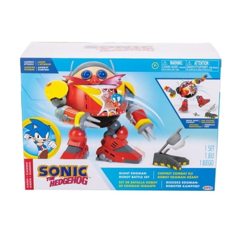 SONIC - GIANT EGGMAN ROBOT BATTLE SET