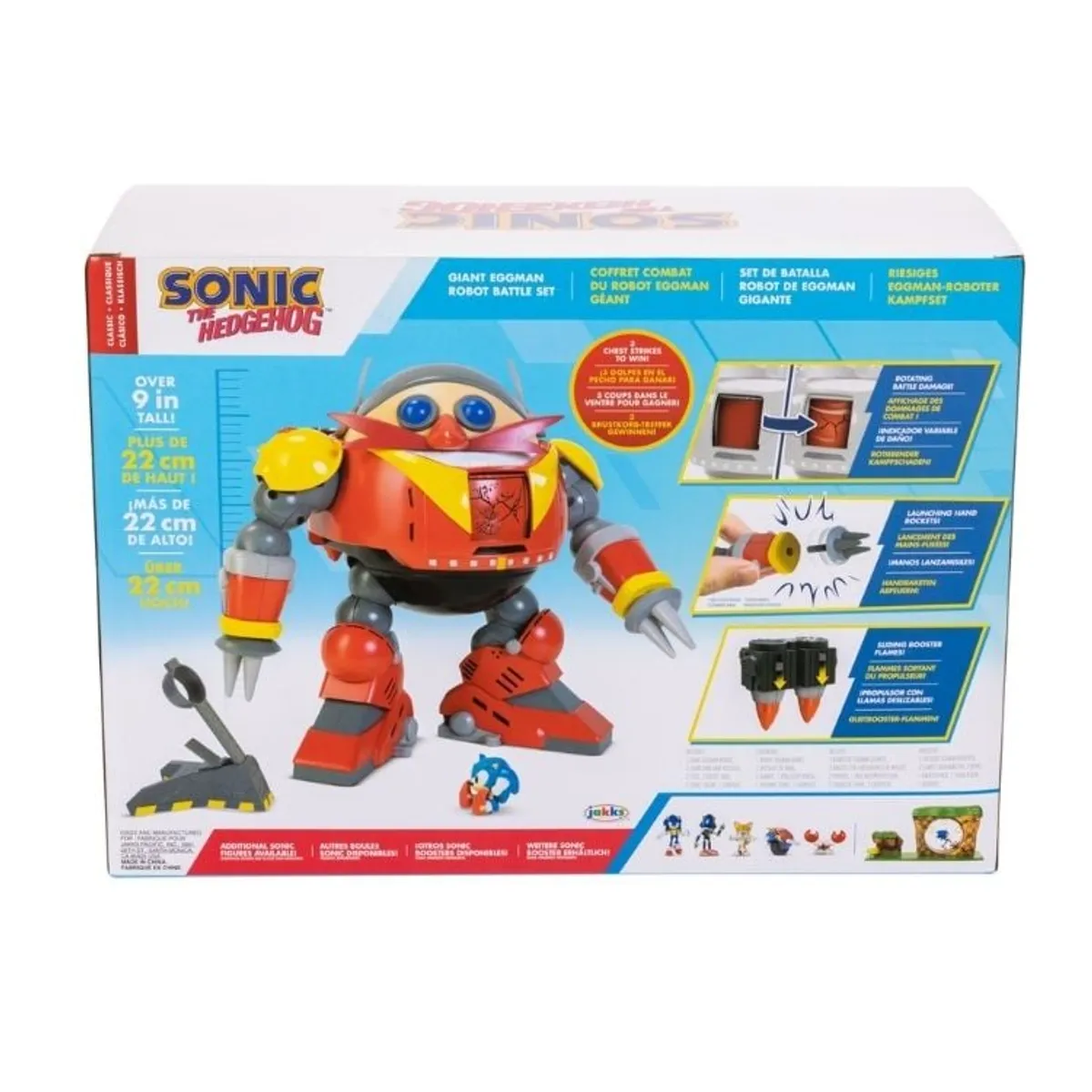 SONIC - GIANT EGGMAN ROBOT BATTLE SET