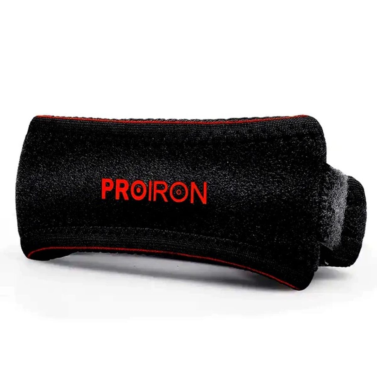 PROIRON - Menisquera de impacto para la rodilla Negro con Naranja