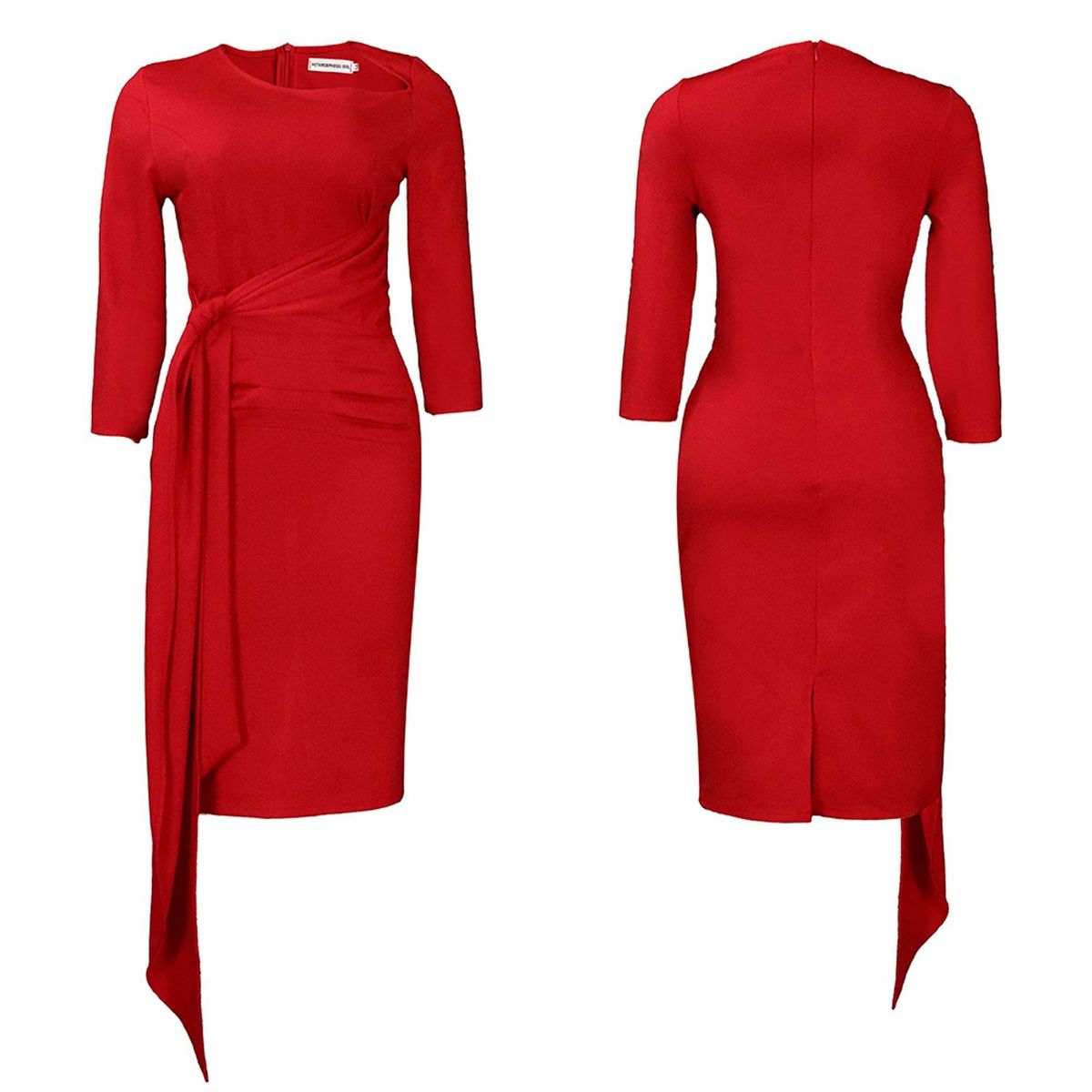 TIOZONEY - Vestido tallas grandes mujer