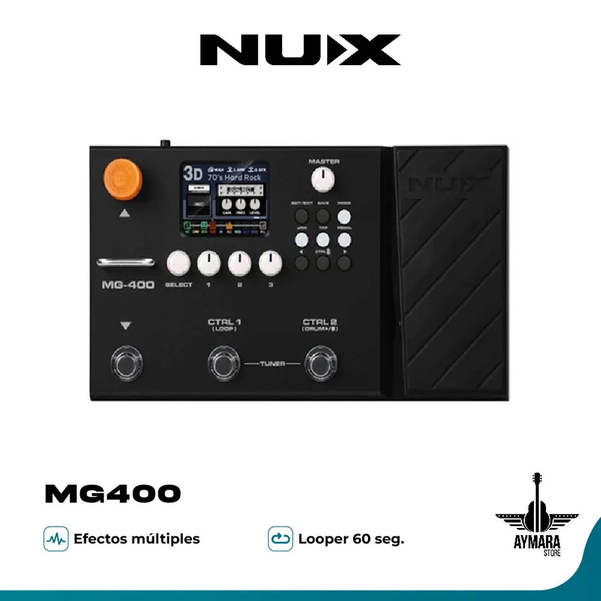 NUX - NUX MG400 Pedal Multiefectos