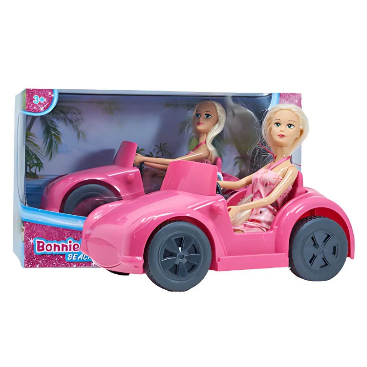 GENERICO - Muñeca Beach Car - GLOBAL KIDS