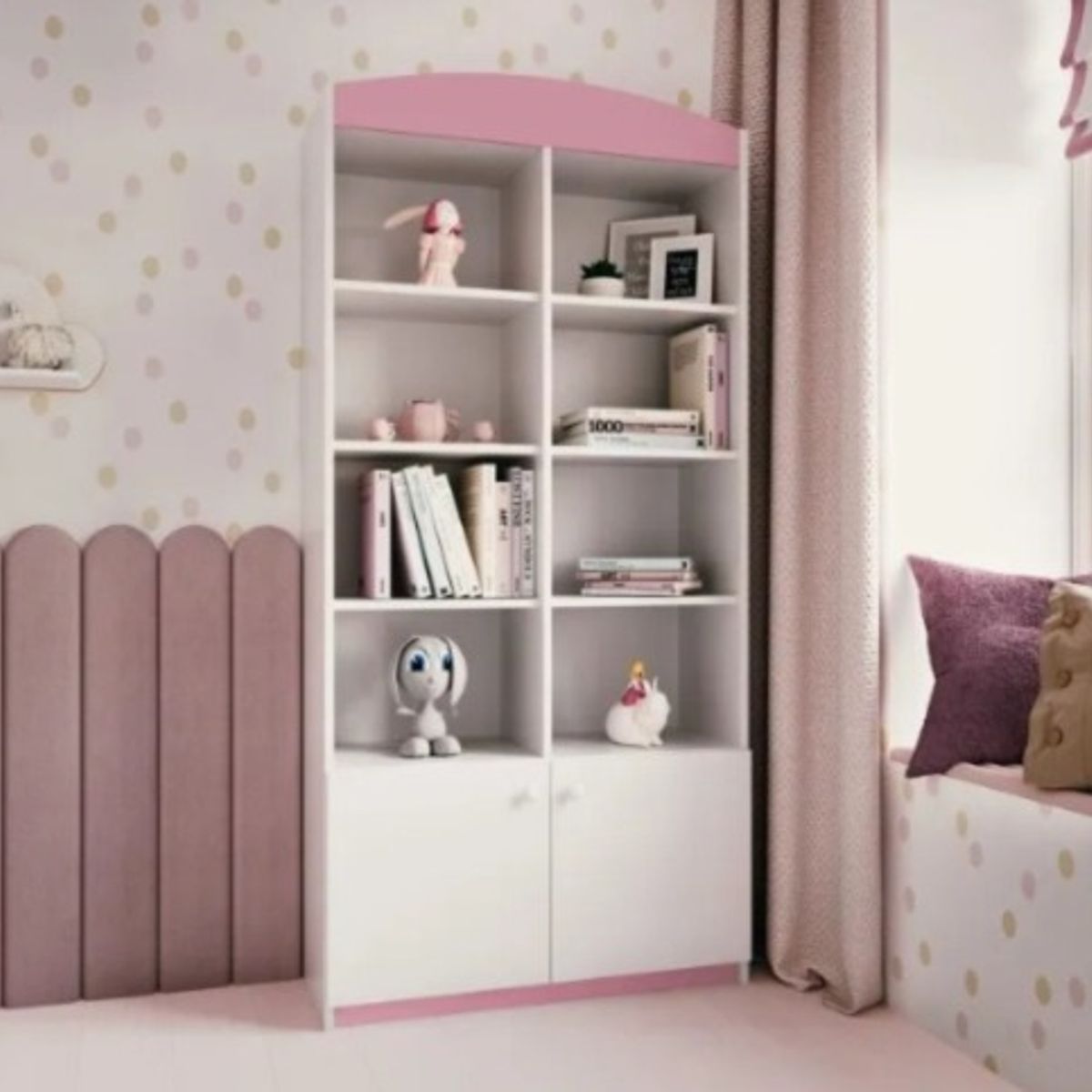 NACION MUEBLES - LIBRERO INFANTIL ROSITA NM