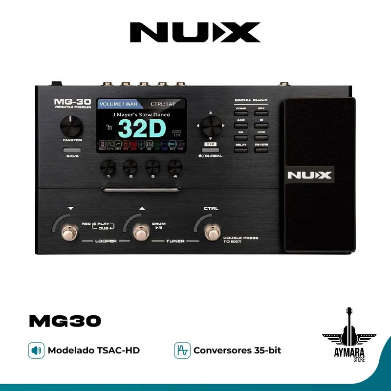 NUX - NUX MG30 Pedal Multiefectos