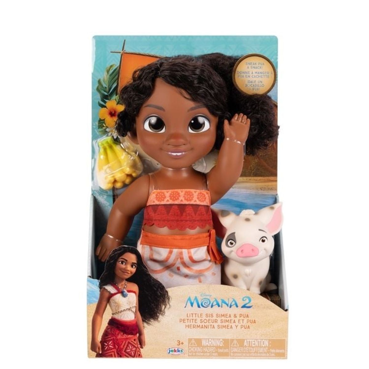 DISNEY - BABY SIMEA CON PUA  - MOANA 2 PELICULA